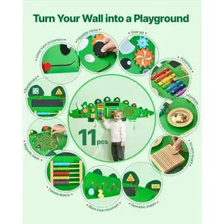 VEVOR Dinosaurier-Aktivitätswand, Motorikbrett, 11 Spiele, Montessori-Sensorik-Spieltafel für Kinder von 3–12 Jahren, Lernaktivitätszentrum, ideal für Kinder-Spielzimmer, Kindergarten, Klassenzimmer VEVOR Dinosaurier-Aktivitätswand, Motorikbrett, 11 Spiele, Montessori-Sensorik-Spieltafel für Kinder von 3–12 Jahren, Lernaktivitätszentrum, ideal für Kinder-Spielzimmer, Kindergarten, Klassenzimmer