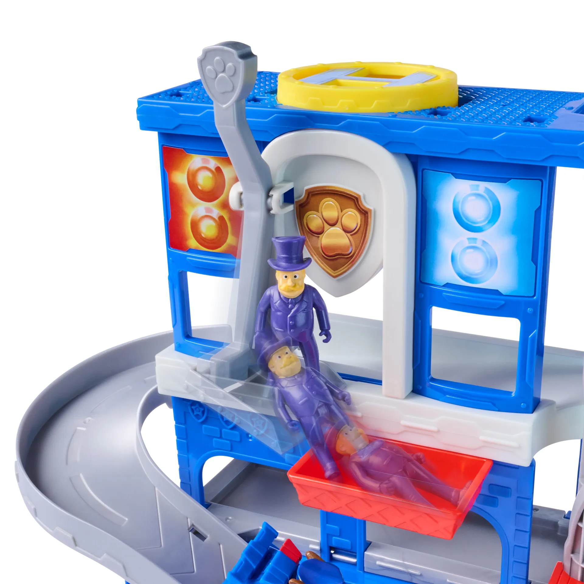 PAW Patrol - Search & Rescue: Pup Squad Hauptquartier Spielset mit Chase Racer und 2 Figuren – Bild 3