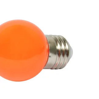 Synergy 21 LED Retrofit E27 Tropfenlampe G45 orange 1 Watt für Lichterkette Synergy 21 LED Retrofit E27 Tropfenlampe G45 orange 1 Watt für Lichterkette