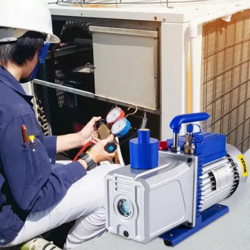 VEVOR Vakuumpumpe 220V Unterdruckpumpe Vakuumgeräte Pumpe 1HP Vakuumpumpe Unterdruckpumpe – Bild 7