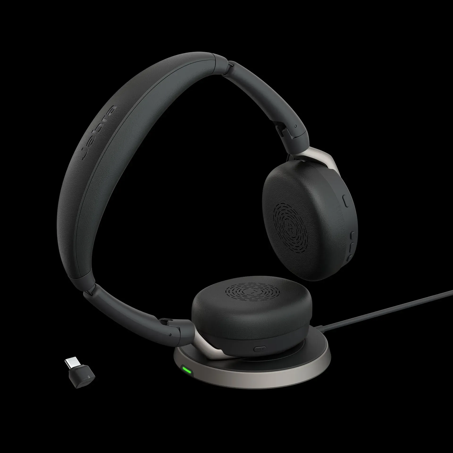 Jabra Evolve2 65 Flex Link380/390c MS Stereo with Charging Stand Jabra Evolve2 65 Flex Link380/390c MS Stereo with Charging Stand
