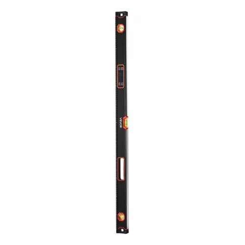VEVOR Digitale Wasserwaage mit LCD-Display, 120 cm Richtwaage mit 3 Libellen 90°/45°/0°, Meganetische Maurerwaage mit IP54 Wasserschutz & 2 Batterien, 360° Messwerkzeug für Baustelle Hausrenovierung – Bild 9
