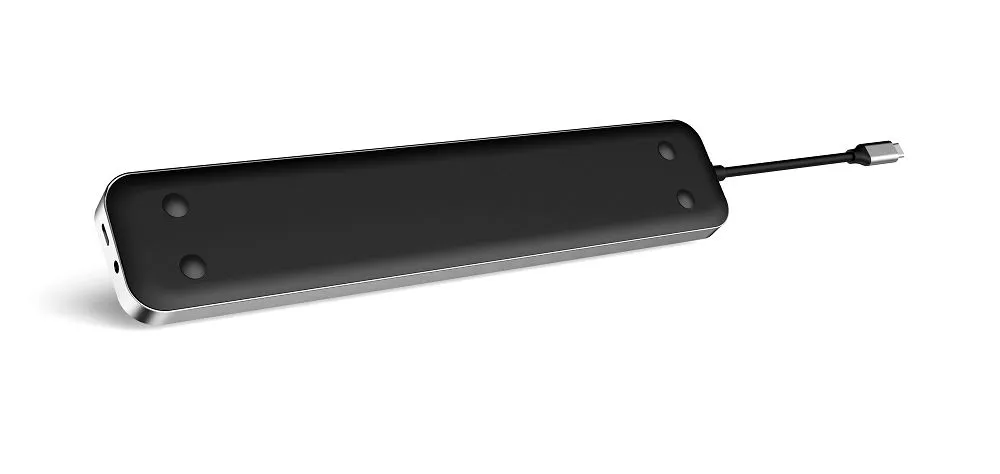 Plusonic USB-C Docking Adapter/Hub 9in1 with HDMI/DP/LAN/USB – Bild 4