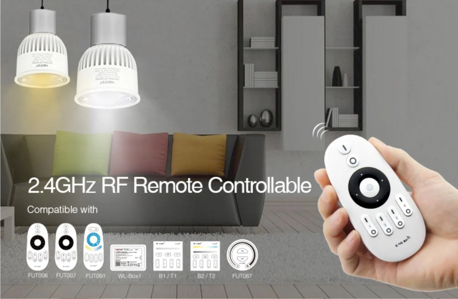 MiBoxer FUT107 LED Retrofit GU10 6W Dual White LED Spotlight – Bild 6