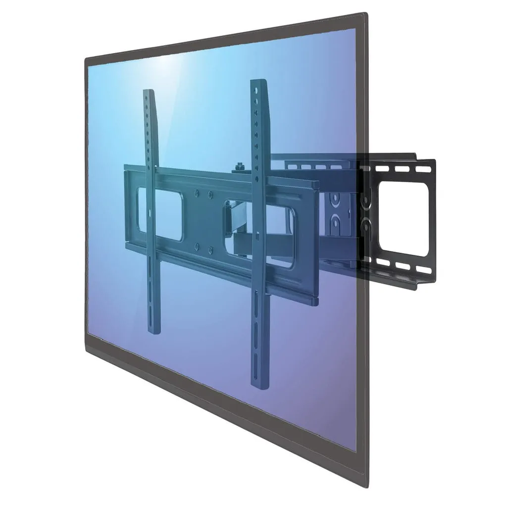 Manhattan Universal TV-Wandhalterung, neig- und schwenkbar, Ein Arm, geeignet für Flachbildschirme und Curved Displays von 37" bis 70"* und bis zu 50 kg – Bild 5