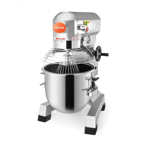 VEVOR Kommerzieller Knetmaschine 30L für Backbedürfnisse Pizzateig Brotteig usw. Kochmaschine Handelsüblicher 3-Gang-Standmixer aus Hochleistungsstahl Brandneuer – Bild 10