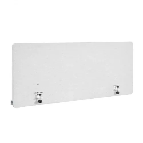 VEVOR Trennwand Schreibtisch, Sichtschutz, 1524x610 mm, zum Anklemmen, Schallschutz aus PET, Raumtrenner für Arbeitsplätze mit 2 C-Klemmen für Büro, Arbeitsplätze, Bibliothek – Bild 9