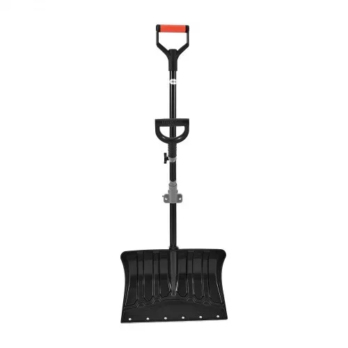 VEVOR Schneeschaufel, 455x320 mm Schneeräumer mit D-förmigen Griffen und Hilfsgriff, Schneeschippe, Schneeschüppe, leichtes Schneeräumwerkzeug für Garten, Auto, Camping im Freien – Bild 9