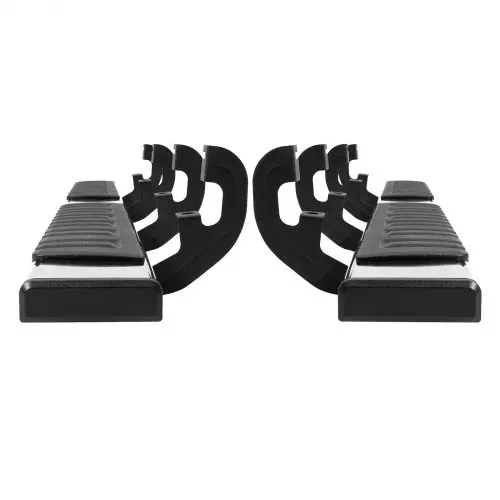 VEVOR Trittbretter, 6-Zoll-Trittbretter, kompatibel mit 2019–2023 Chevy Silverado/GMC Sierra 1500/2020–2024 Silverado/Sierra 2500/3500HD Crew Cab, 201 Edelstahl-Seitentrittbretter, 227 kg, 2-teilig – Bild 9