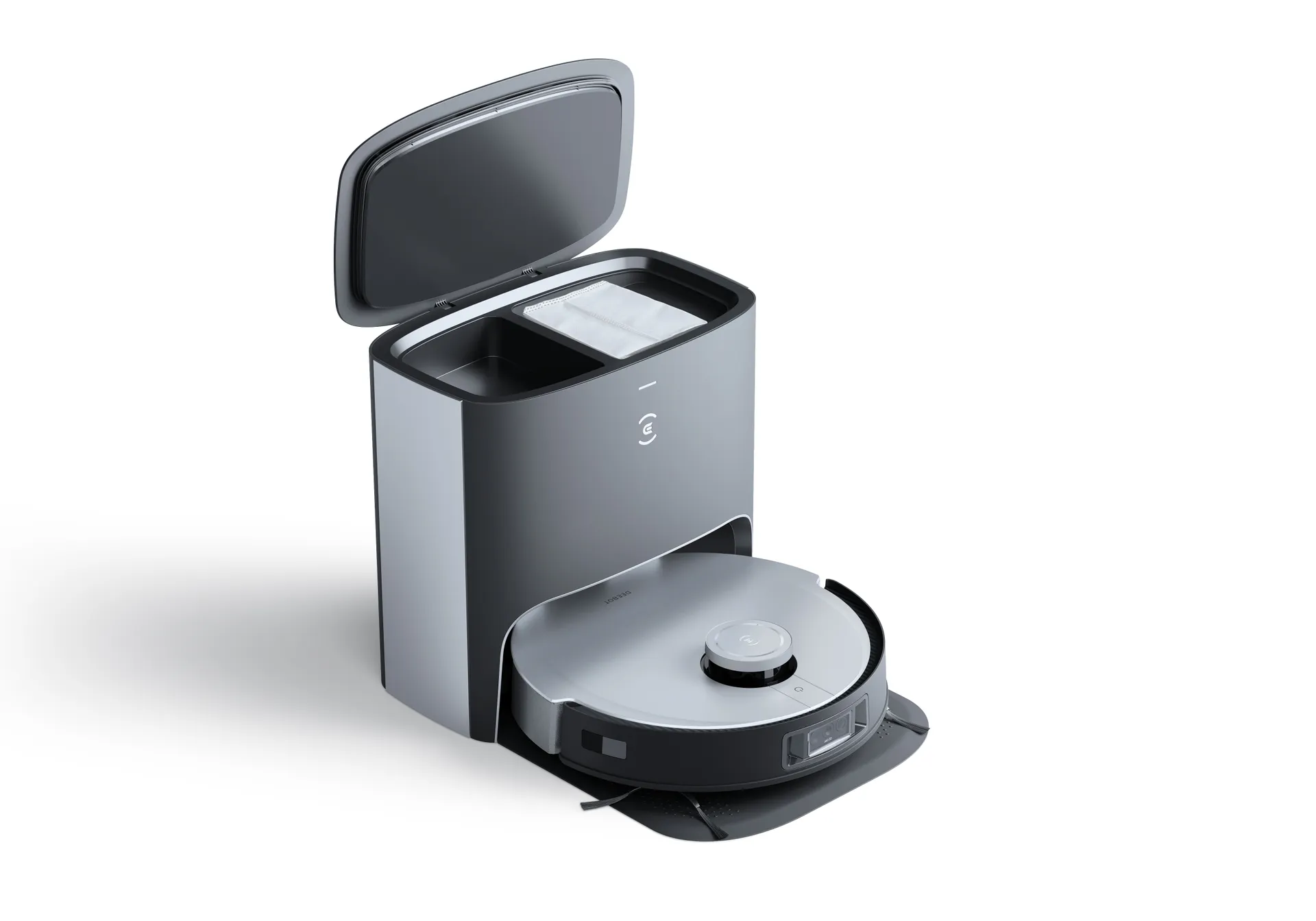 Ecovacs Deebot X1 Plus Schwarz, Grau – Bild 6