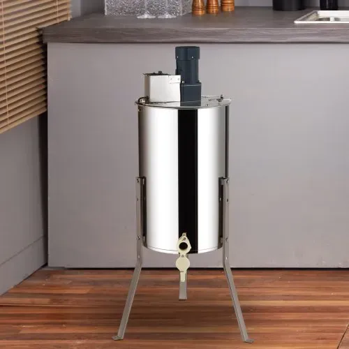 VEVOR Elektrischer Honigschleuder Tangentialschleuder Imker Honig 2/4 Rahmen – Bild 7