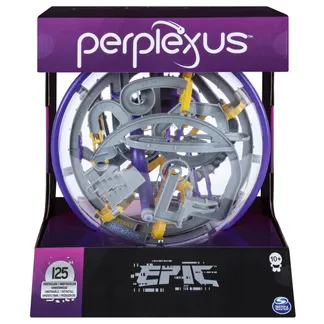 Games – Perplexus Epic 3D Kugellabyrinth mit 125 Hindernissen, Konzentrationsspiel mit 360° Bewegung, Geschicklichkeitsspiel für Kinder ab 10 Jahren und Erwachsene Games – Perplexus Epic 3D Kugellabyrinth mit 125 Hindernissen, Konzentrationsspiel mit 360° Bewegung, Geschicklichkeitsspiel für Kinder ab 10 Jahren und Erwachsene