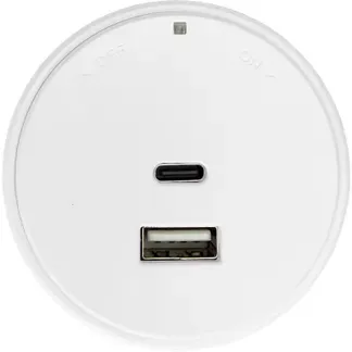 Synergy 21 MODULRAIL Modul USB A+C 20W Weiß Synergy 21 MODULRAIL Modul USB A+C 20W Weiß