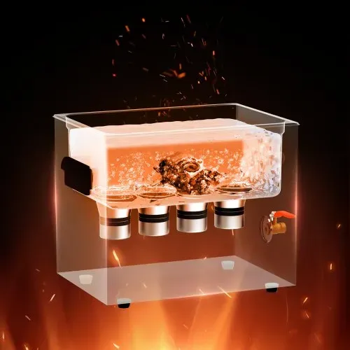 VEVOR 10 L Ultraschallreiniger mit Heiztimer & Korb, professionelle digitale Schallkavitationsmaschine, 240 W Reinigungsmaschine für Laborwerkzeuge Metallteile Vergaser Messing Autoteile Motorteile – Bild 7