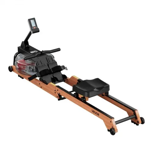 VEVOR Rudergerät 6-stufiger leiser Widerstand, faltbares Wasserrudergerät aus Holz mit 14 L Wassertank & LCD-Monitor, Bluetooth-App-kompatibel, 158 kg Gewichtskapazität, immersives Rudergerät – Bild 8