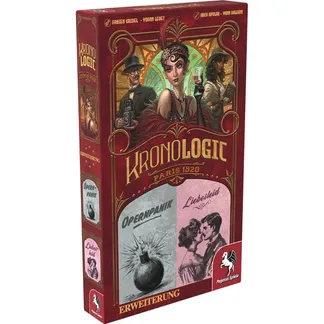 Kronologic – Paris1920: Liebesleid & Opernpanik, Brettspiel Kronologic – Paris1920: Liebesleid & Opernpanik, Brettspiel