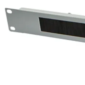ALLNET 19″zbh. Kabeldurchführungsplatte, 1HE, Metall, Lichtgrau, mit Bürste, ALLNET 19″zbh. Kabeldurchführungsplatte, 1HE, Metall, Lichtgrau, mit Bürste,