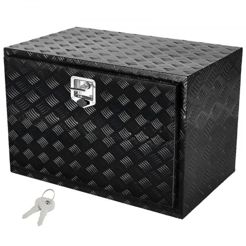 VEVOR Truckbox Werkzeugbox, Unterboden-Anhängerbox, Werkzeugkasten 914 x 610 x 610 mm Pickup-Aufbewahrungsbox, Aluminiumlegierung, 40 kg belastbarer Werkzeugkasten, abschließbare Aufbewahrungsbox VEVOR Truckbox Werkzeugbox, Unterboden-Anhängerbox, Werkzeugkasten 914 x 610 x 610 mm Pickup-Aufbewahrungsbox, Aluminiumlegierung, 40 kg belastbarer Werkzeugkasten, abschließbare Aufbewahrungsbox