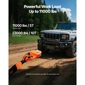 VEVOR Seilwinden Umlenkrolle, 10 Tonnen Tragkraft, Flaschenzugsystem, Forstseilwinde funktioniert mit 10-14 mm Seil, Windenhaken-Zubehör, Offroad-Bergezubehör für LKW, Traktor, ATV, UTV VEVOR Seilwinden Umlenkrolle, 10 Tonnen Tragkraft, Flaschenzugsystem, Forstseilwinde funktioniert mit 10-14 mm Seil, Windenhaken-Zubehör, Offroad-Bergezubehör für LKW, Traktor, ATV, UTV