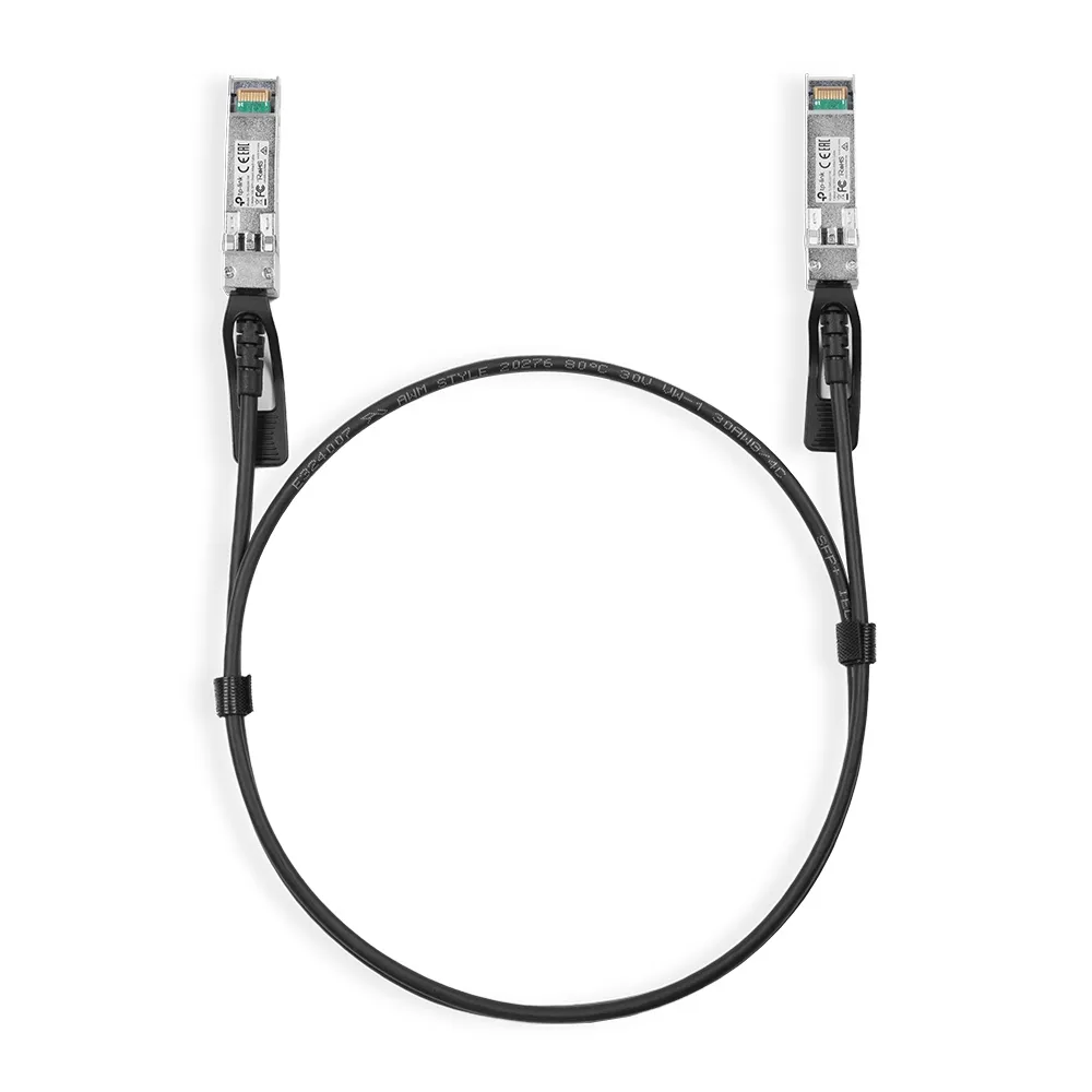 TP-Link Omada 1m Direct Attach SFP+ Kabel für 10 Gigabit Verbindungen TP-Link Omada 1m Direct Attach SFP+ Kabel für 10 Gigabit Verbindungen