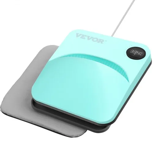 VEVOR Hitzepresse, 22,8 x 22,8 cm, tragbarer T-Shirt-Druck, multifunktionale Sublimations-Transfer-Hitzepresse, PTFE-beschichtet, Aufbügelpresse für T-Shirts/Taschen/Kissen/HTV-Vinyl-Projekte VEVOR Hitzepresse, 22,8 x 22,8 cm, tragbarer T-Shirt-Druck, multifunktionale Sublimations-Transfer-Hitzepresse, PTFE-beschichtet, Aufbügelpresse für T-Shirts/Taschen/Kissen/HTV-Vinyl-Projekte