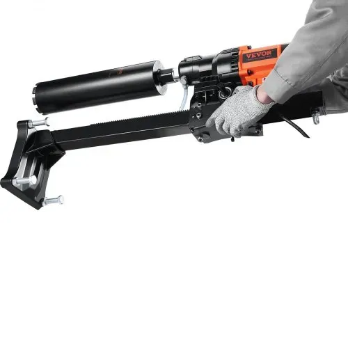 VEVOR Diamant Bohranlage 3200 W Diamantkernbohrmaschine Kernbohrgerät 0-750 U/min Kernbohrmaschine Nass- und Trockenbohren, 20 cm Magnetbohrmaschine Geeignet zum Bohren von Stahlbeton, Marmor usw. – Bild 10