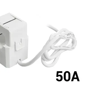 Shelly · Unterputz & Hutschiene Zubehör · „Current Transformer 50A“ · Induktionsklemme für EM & 3EM Shelly · Unterputz & Hutschiene Zubehör · „Current Transformer 50A“ · Induktionsklemme für EM & 3EM
