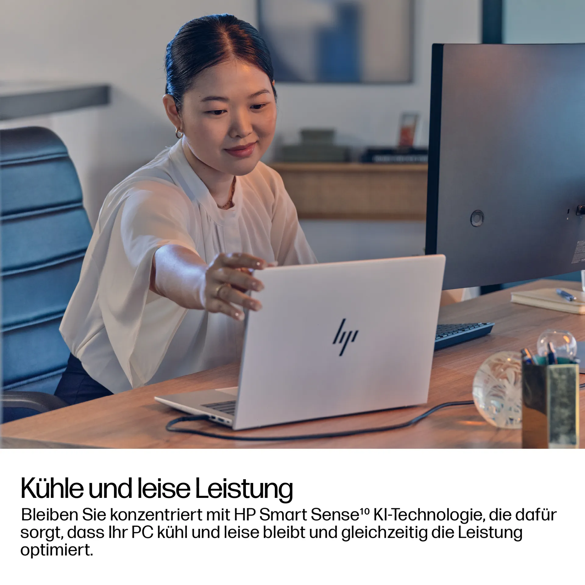 HP EliteBook 8 G1i Next Gen AI PC Copilot+ PC Intel Core Ultra 7 258V Laptop 40,6 cm (16") WUXGA 32 GB LPDDR5x-SDRAM 1 TB SSD Wi-Fi 7 (802.11be) Windows 11 Pro Silber – Bild 6