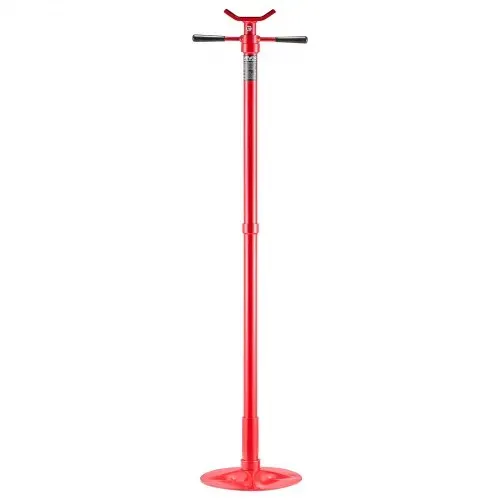 VEVOR Unterhub-Stützständer 750 kg, Höhenverstellbarer (1376–2128 mm) Wagenheberständer mit Kugelgelagertem Drehgriff & Selbstsichernder Gewindeschraube, zur Unterstützung von Fahrzeugkomponenten – Bild 8