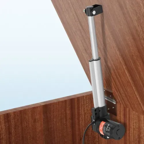 VEVOR 6000N Linear Actuator DC 12V Linearantrieb IP44 Elektrischer Linearmotor 200mm Hublänge Geräuschpegel ≤ 50dB Elektrische Türöffner 5 mm/s Fahrgeschwindigkeit Lineartechnik Verstellantrieb – Bild 7