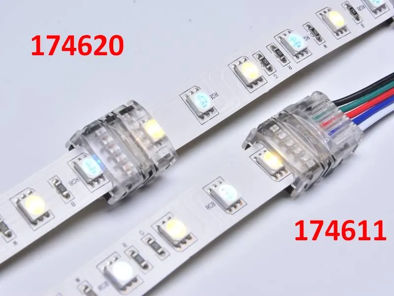 Synergy 21 LED FLEX Strip zub. Easy Connect Strip to Wire 12mm RGB-W – Bild 2