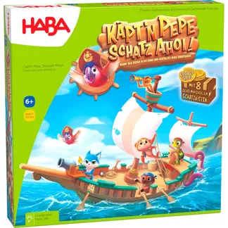 Käpt`n Pepe Schatz Ahoi, Brettspiel Käpt`n Pepe Schatz Ahoi, Brettspiel