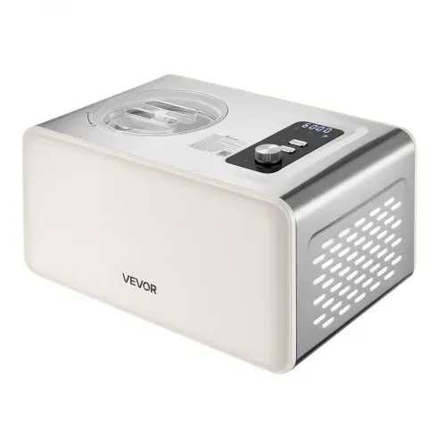 VEVOR automatische Eismaschine 2 QT mit eingebautem Kompressor (150 W) kein Vorgefrieren, Ice Cream Maker mit 3 Modi, elektrischer Eismaschine Frozen Sorbet Maker für die Küche zu Hause – Bild 8
