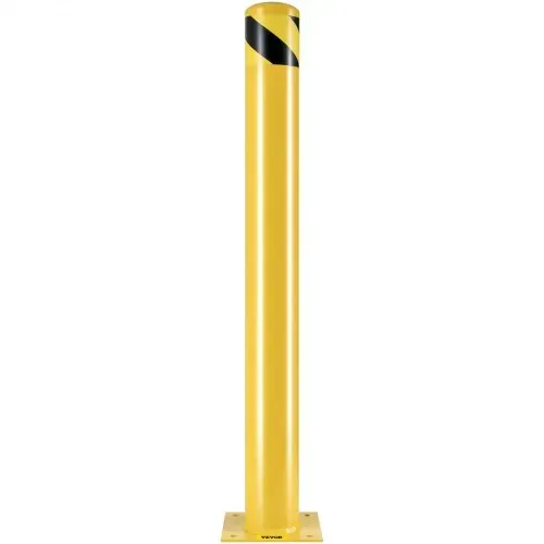 VEVOR 2 Stk. 107 cm Parkplatz-Sicherheitspoller Parkschrankenpfosten, 20 x 20 cm Parkbarriere Parkpfosten, Parkpfosten Verkehrsstraßenröhre Stange, Geeignet für Innen- und Außenbereiche, Parkplätze – Bild 8