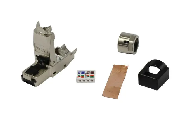 TP-Stecker TP, Feldkonfektionierbar, CAT6A, RJ45, Werkzeuglos, kurz, Synergy 21, TP-Stecker TP, Feldkonfektionierbar, CAT6A, RJ45, Werkzeuglos, kurz, Synergy 21,