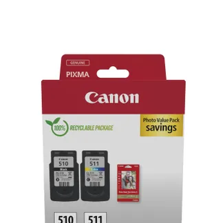 Canon PG-510/CL-511 Photo Value Pack Canon PG-510/CL-511 Photo Value Pack