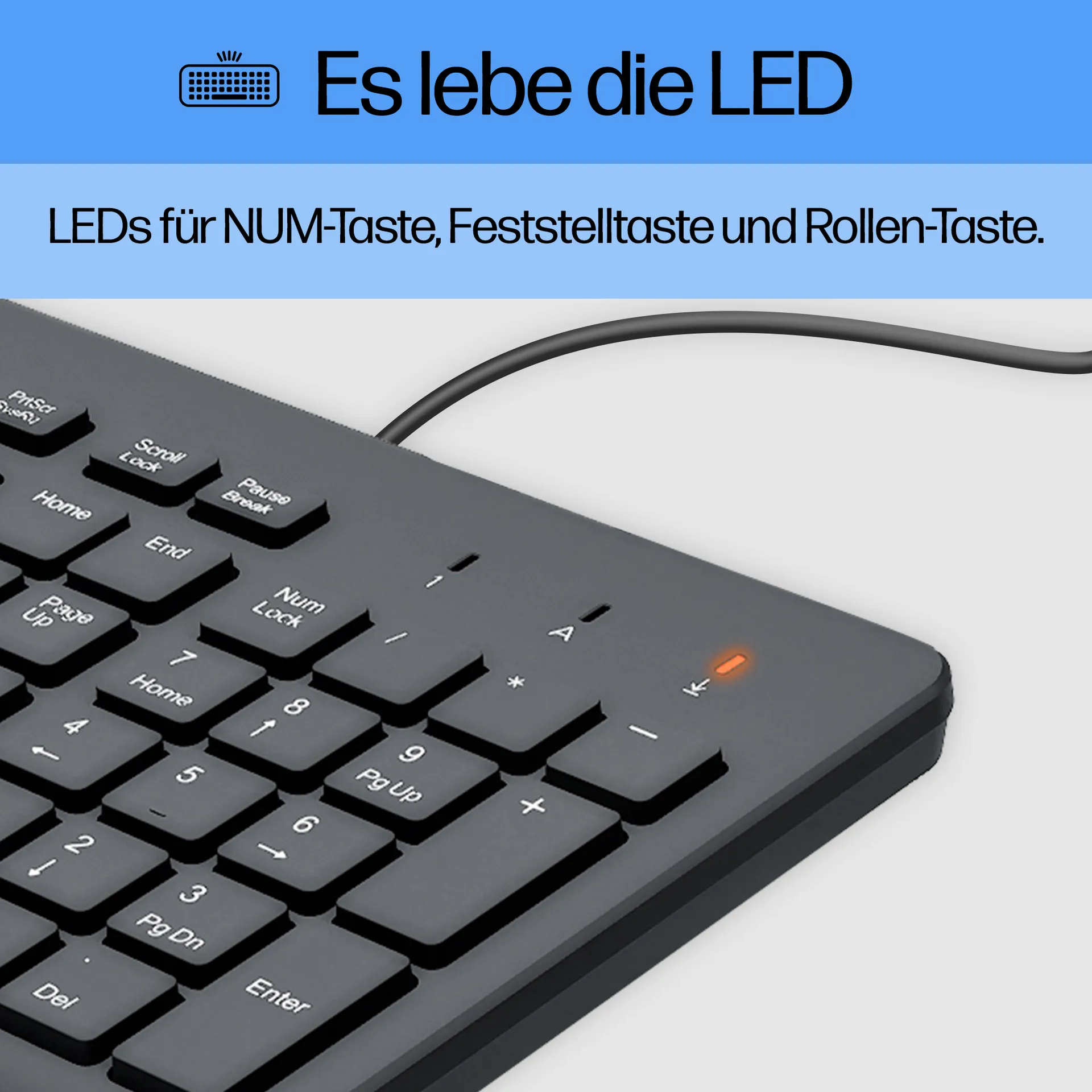HP 150 Kabelgebundene Tastatur – Bild 7