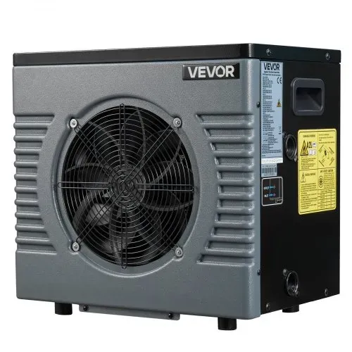 VEVOR Pool-Wärmepumpe 4160 W Nennleistung, Elektrische Poolheizung für Aufstellpools bis 15 m³, Max. COP 5,14, Geräuscharm, FI-Schutzschalter, Heiztemperatur 15–40 °C, Heiz- & Kühlmodus – Bild 8