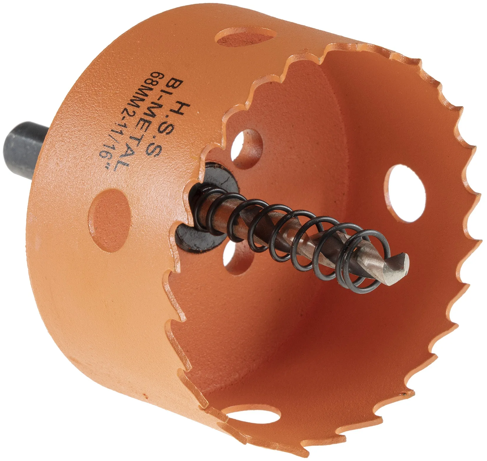 Lochsäge HSS Bi-Metall Ø68mm Sechskant Aufnahme, Schnitttiefe 38mm Lochsäge HSS Bi-Metall Ø68mm Sechskant Aufnahme, Schnitttiefe 38mm