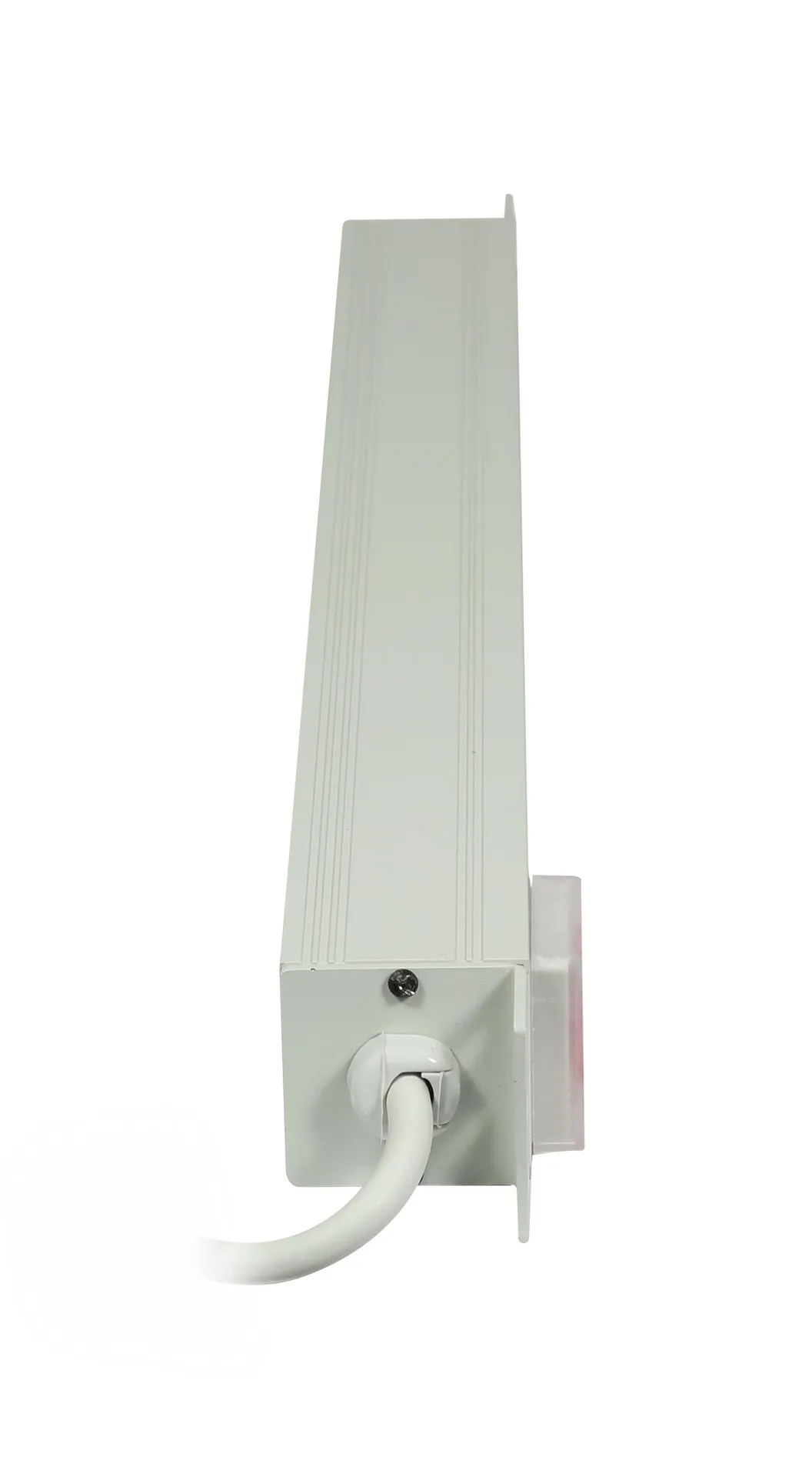 ALLNET 19"zbh. Steckdosenleiste, 9xDosen(CEE7)->Stecker(CEE7), Schalter, Lichtgrau, Synergy 21 – Bild 3