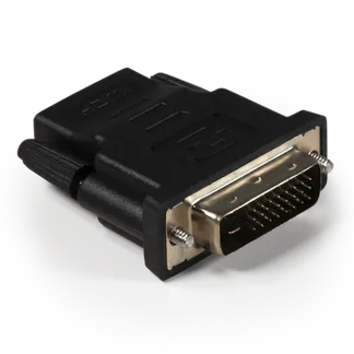 HDMI-Adapter HOLLYWOOD, HDMI Kupplung auf DVI Stecker, vergoldete Kontakte HDMI-Adapter HOLLYWOOD, HDMI Kupplung auf DVI Stecker, vergoldete Kontakte