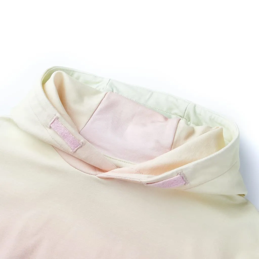 vidaXL Kinder-Kapuzenpullover Weiß 92 – Bild 3