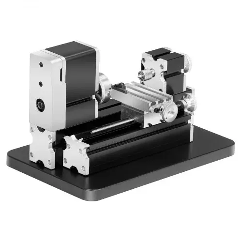 VEVOR Mini-Drehmaschine aus Metall 70x130 mm, Fräsmaschine 20000 U/min, 36 W Hochleistungsmotor, 3-Backenfutter, didaktische Metalldrehmaschine mit Schutz für die Bearbeitung von Präzisionsteilen – Bild 10