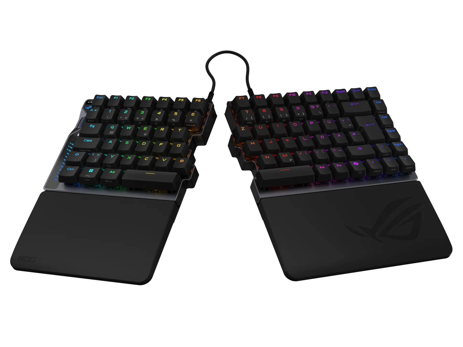 ASUS ROG Falcata Tastatur Gaming USB + RF Wireless + Bluetooth QWERTZ Deutsch Schwarz – Bild 5