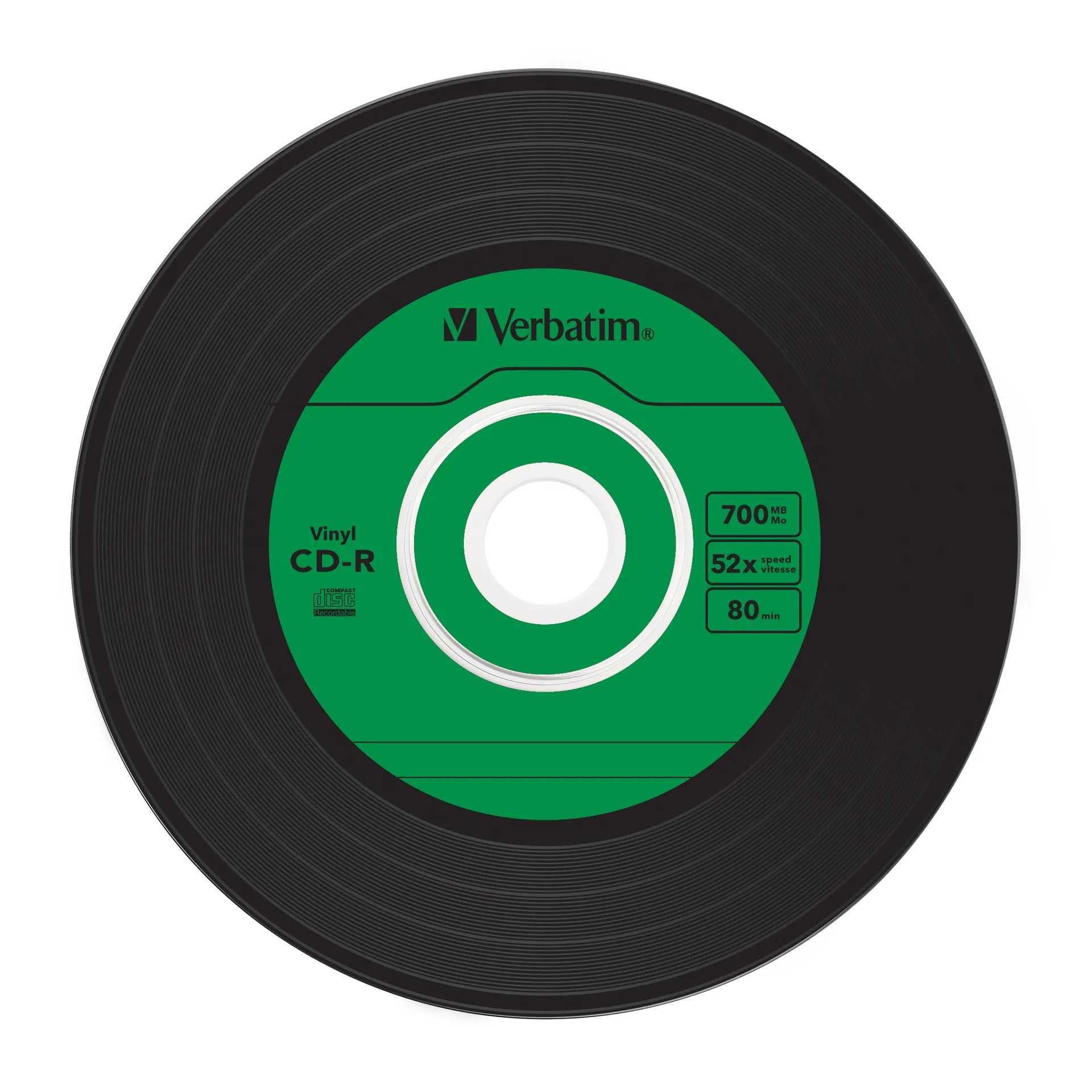 Verbatim CD-R AZO Data Vinyl 700 MB 52x 10 Stück(e) – Bild 5