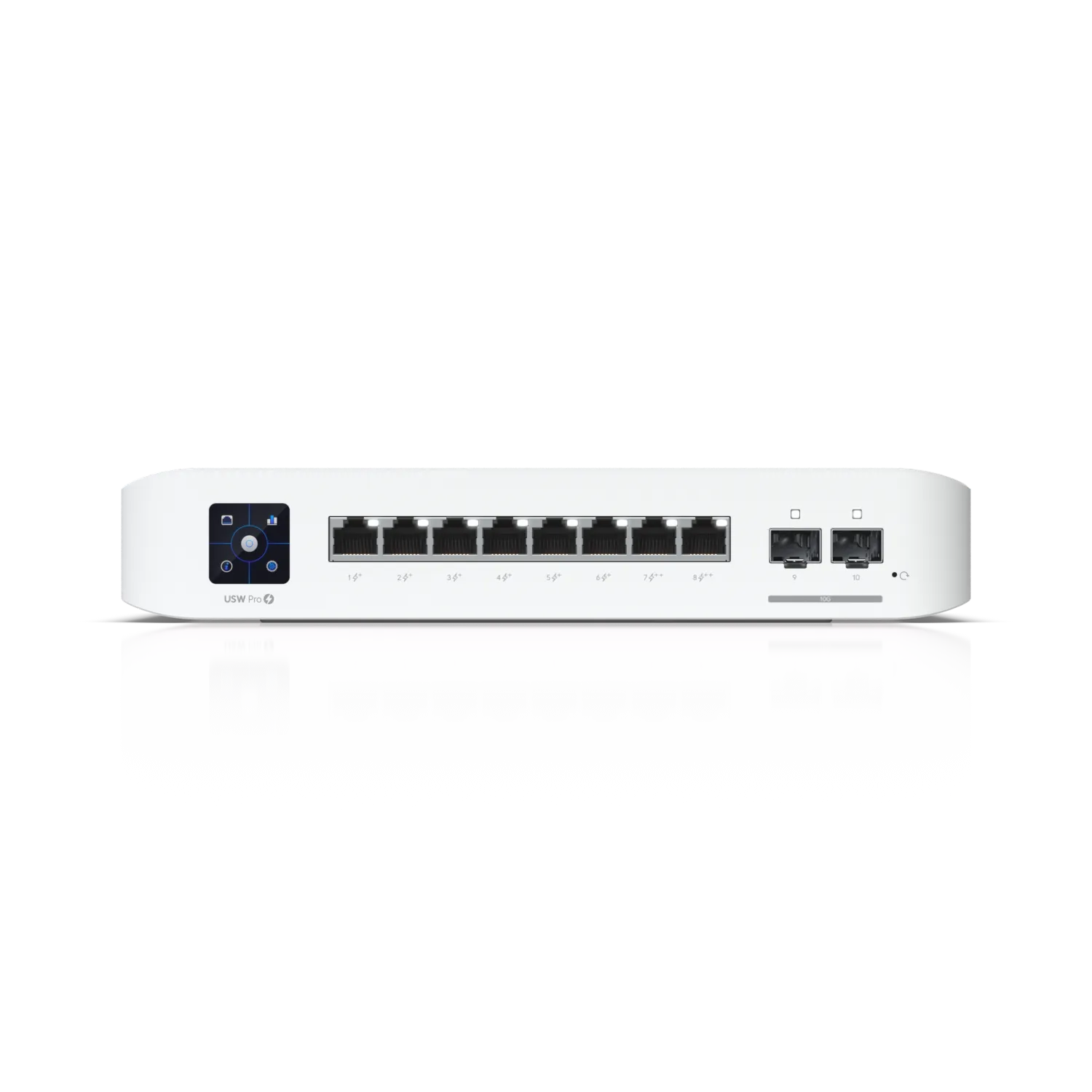 Ubiquiti Switch full managed Layer3 10 Port • 8x GbE • PoE Budget 120W • 2x PoE bt • 6x PoE at • 2x SFP+ • Wall • UniFi • USW-Pro-8-POE – Bild 3