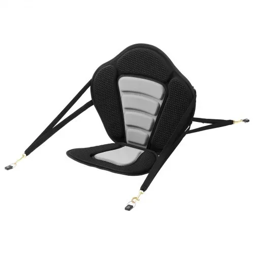 VEVOR 1 x Kajaksitz 12 mm Dicke, Gepolsterter Sitz für Stand-Up-Paddle-Board, Bootssitz mit Rückenlehne & Aufbewahrungstasche & Verstellbaren Gurten für SUP Kanu Angelboot Aufblasbares Kajak – Bild 10
