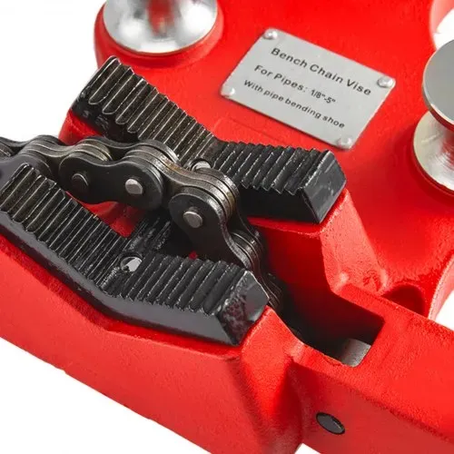 VEVOR Schraub-Kettenschraubstock für 3,175 bis 127 mm Rohr-Schraubstock mit Kurbelgriff – Bild 2