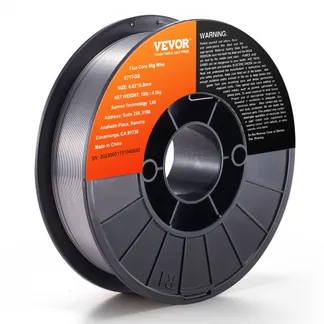 VEVOR 1 Rolle Fülldraht E71T-GS 0,8 mm 4,5 kg MIG/MAG-Schweißdraht 200 mm Spulendurchmesser Schweißdrahtrolle 560 Mpa Zugfestigkeit Fülldrahtschweißen ohne Schutzgas VEVOR 1 Rolle Fülldraht E71T-GS 0,8 mm 4,5 kg MIG/MAG-Schweißdraht 200 mm Spulendurchmesser Schweißdrahtrolle 560 Mpa Zugfestigkeit Fülldrahtschweißen ohne Schutzgas
