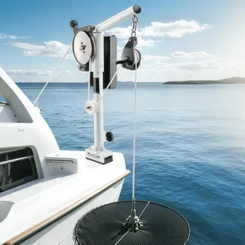 VEVOR Krabbenkorb-Hebevorrichtung, 12 V DC 1200 W, Seilwinde 90 kg Hubkapazität, Leitungsgeschwindigkeit von 35 m/min, 360° Rotation, Krabbentopfzieher für Krabben-, Garnelen-, Hummerfallen – Bild 7